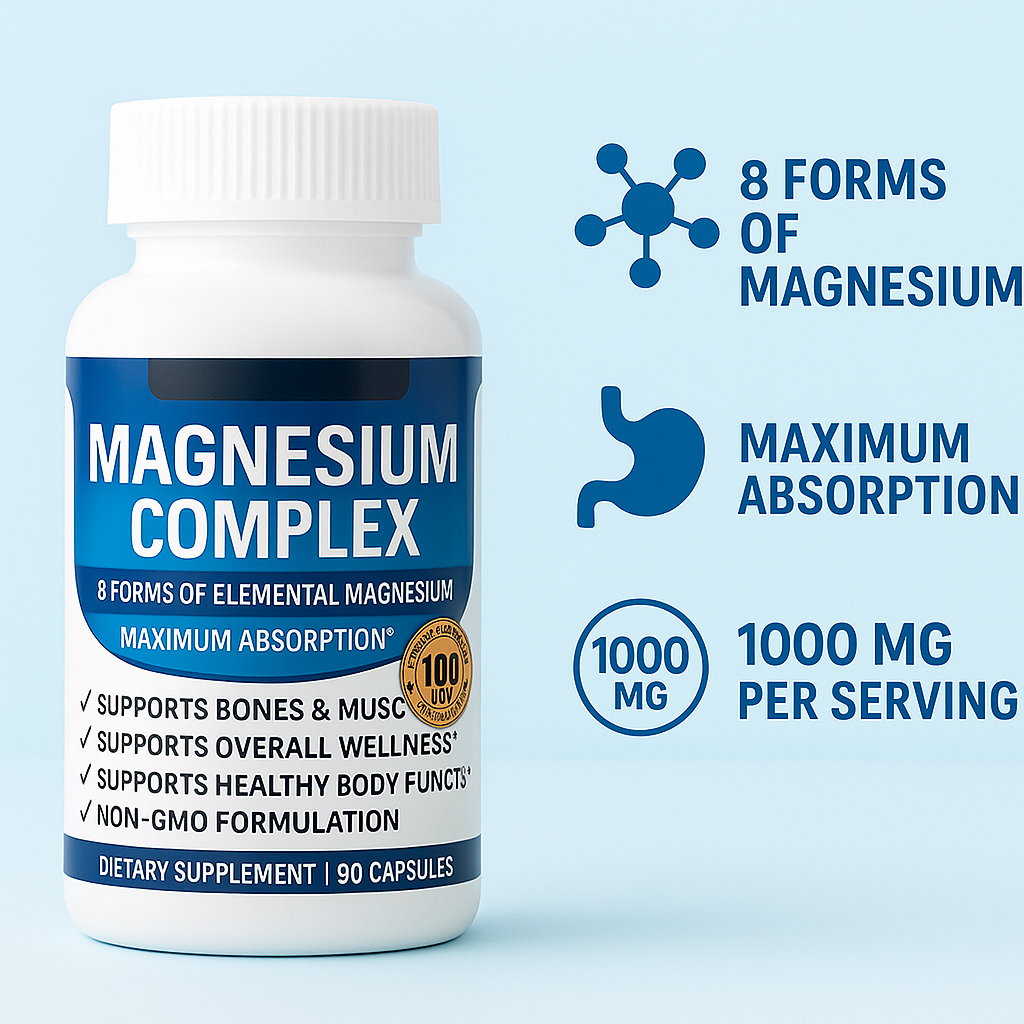 8-in-1 Magnesium Complex Capsules